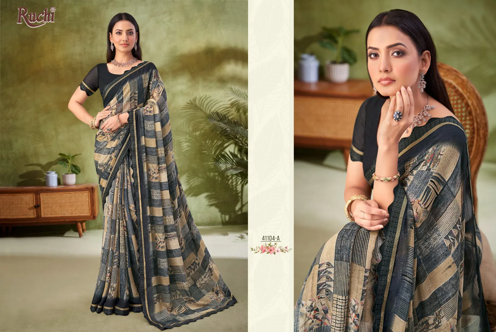 Savera Vol 11 By Ruchi Chiffon Daily Wear Saree Wholesale Shop In Surat
